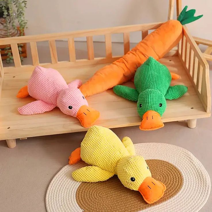 👉 Patinho Antiansiedade para Pets 🦆💛