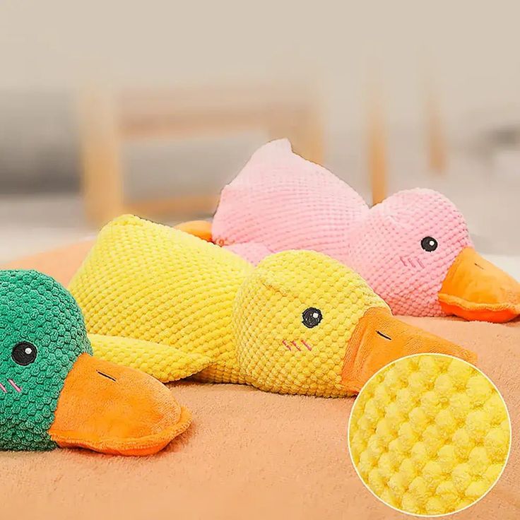 👉 Patinho Antiansiedade para Pets 🦆💛