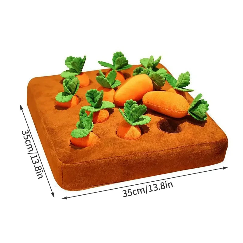 Carrot Chew Buddy – Mordedor de Cenoura para Cães 🥕🐶