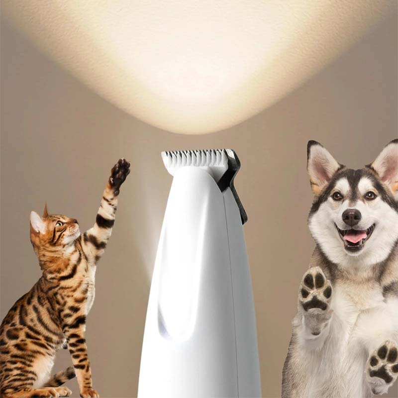 Cortador Portátil para Pets com Luz LED ✨🐾