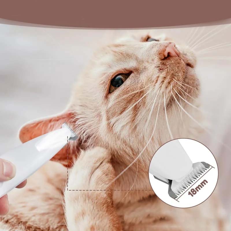 Cortador Portátil para Pets com Luz LED ✨🐾