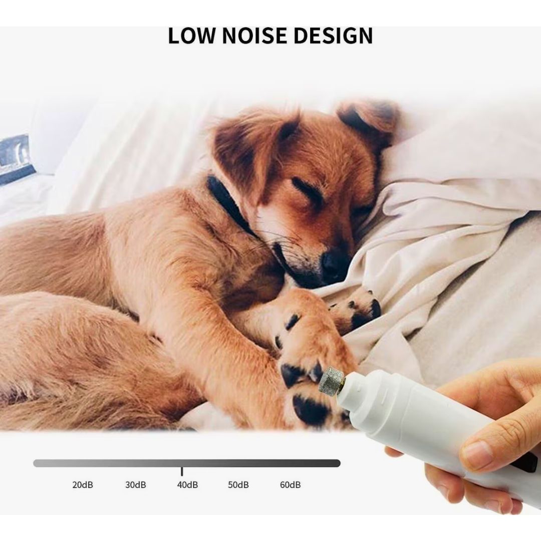 PawPerfect – Lixador Elétrico de Unhas para Pets 🐾✨