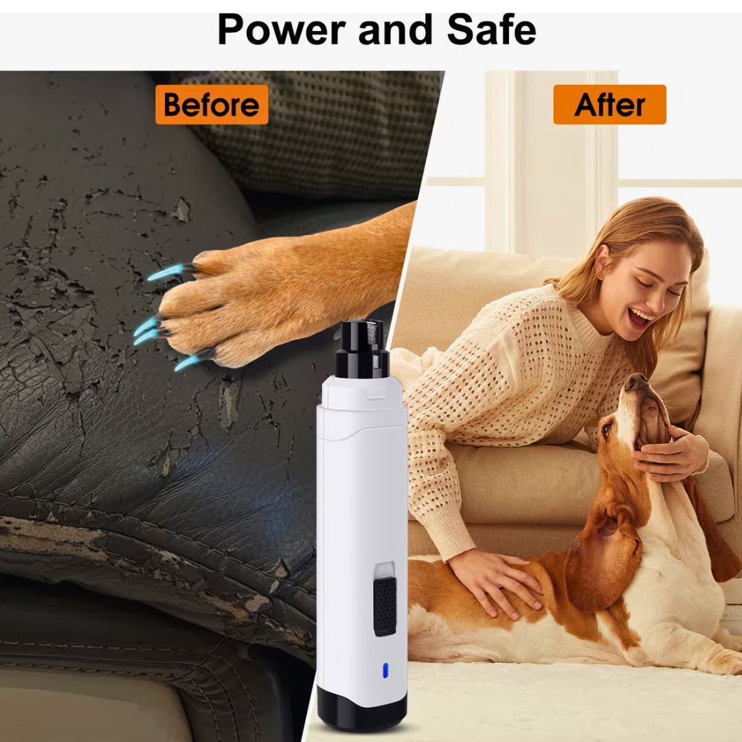 PawPerfect – Lixador Elétrico de Unhas para Pets 🐾✨