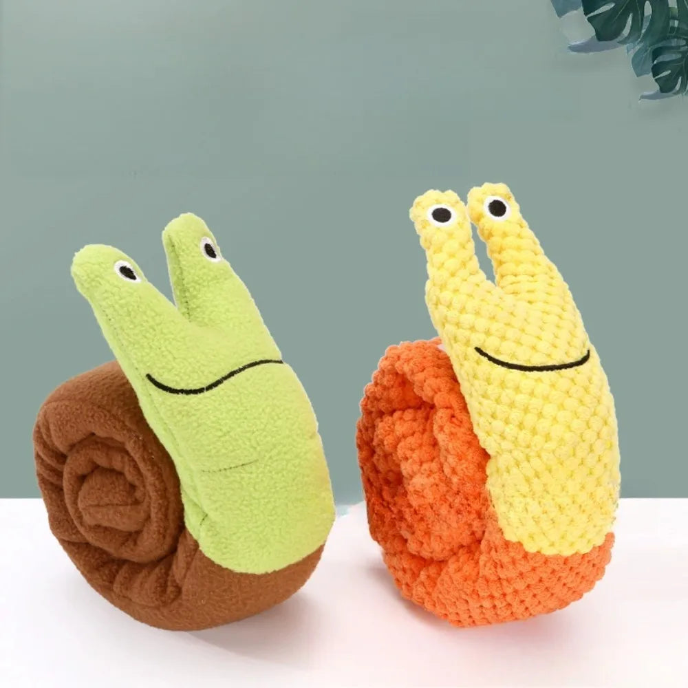 SnuggleCaracol – Caracol de Pelúcia para Pets 🐌💤