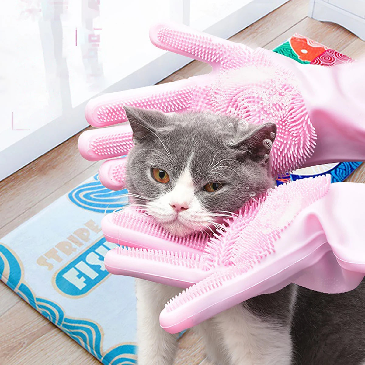 PawCare – Luvas de Massagem para Pets 🐾✨