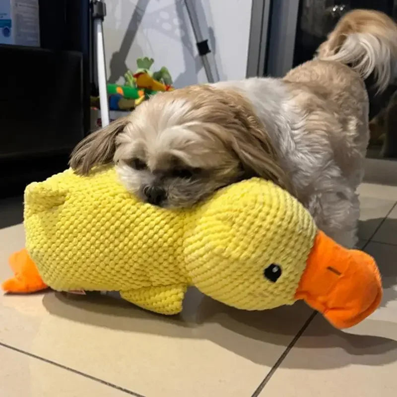 👉 Patinho Antiansiedade para Pets 🦆💛
