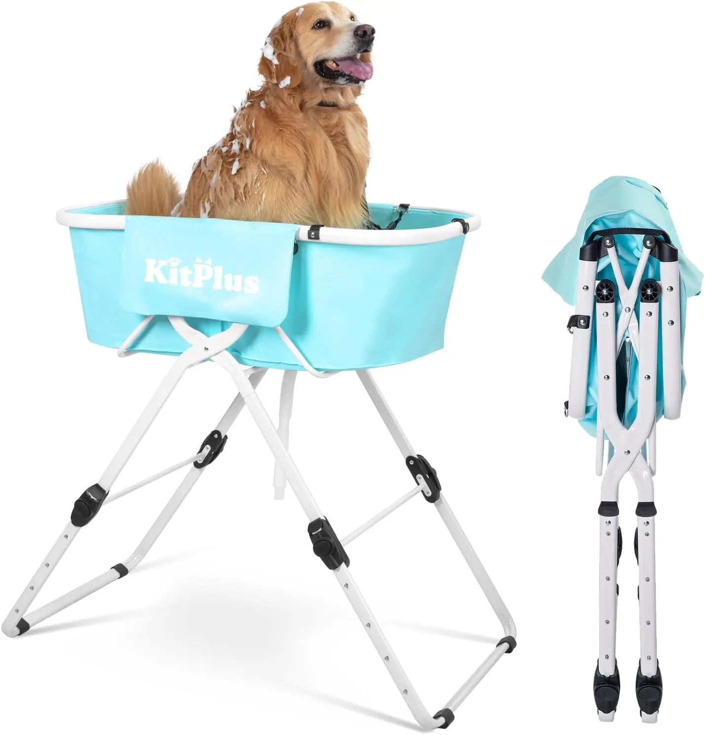 🛁🐶✨ PawEase – Banheira Dobrável para Cães
