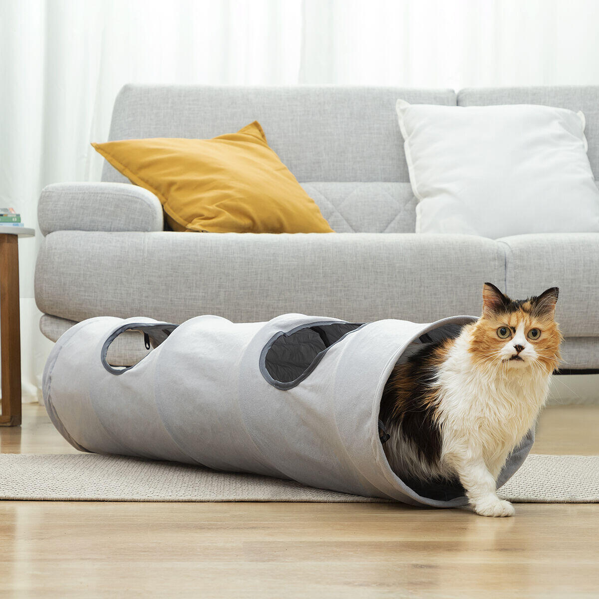 🐾 Túnel para Gatos - ¡El escondite perfecto para tu gato! 🐾✨