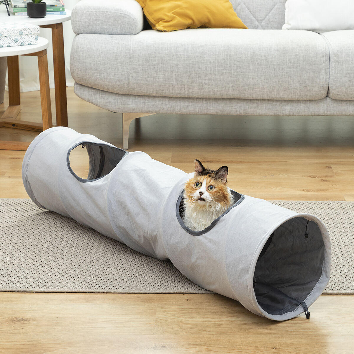 🐾 Túnel para Gatos - ¡El escondite perfecto para tu gato! 🐾✨