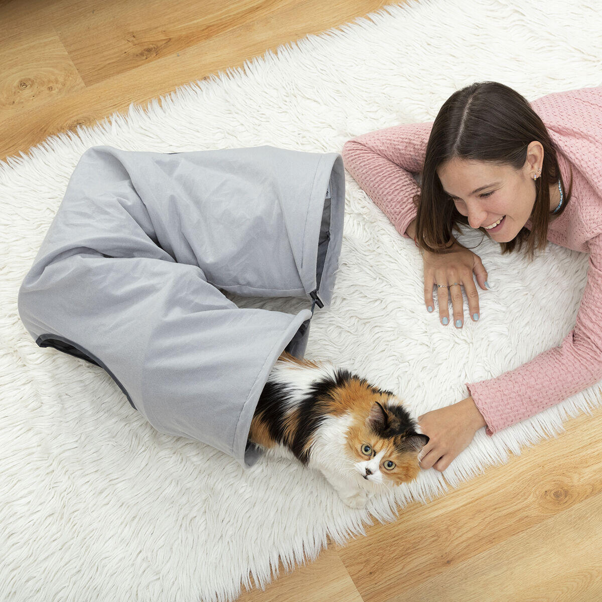 🐾 Túnel para Gatos - ¡El escondite perfecto para tu gato! 🐾✨